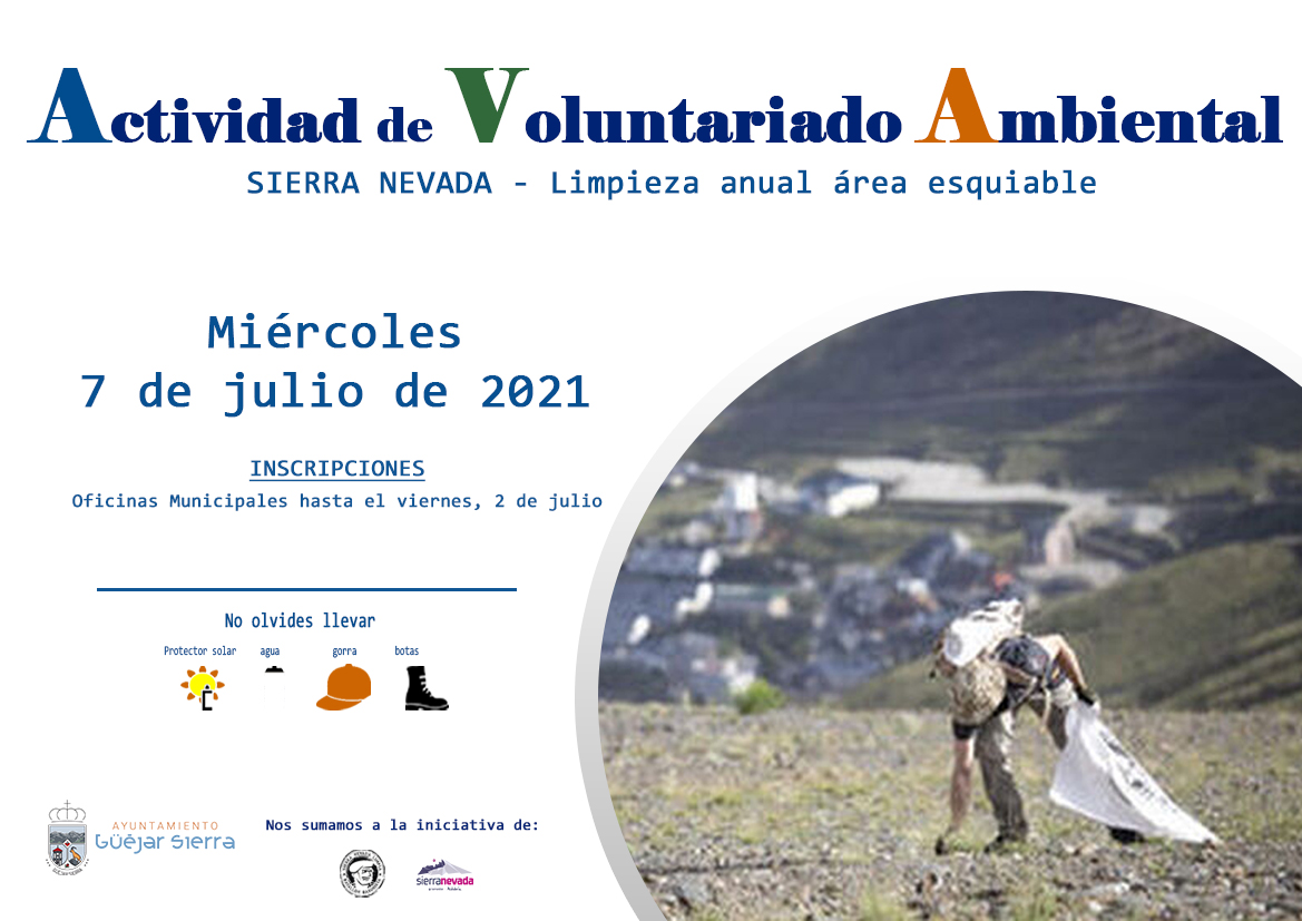 Actividad Voluntariado Sierra Nevada