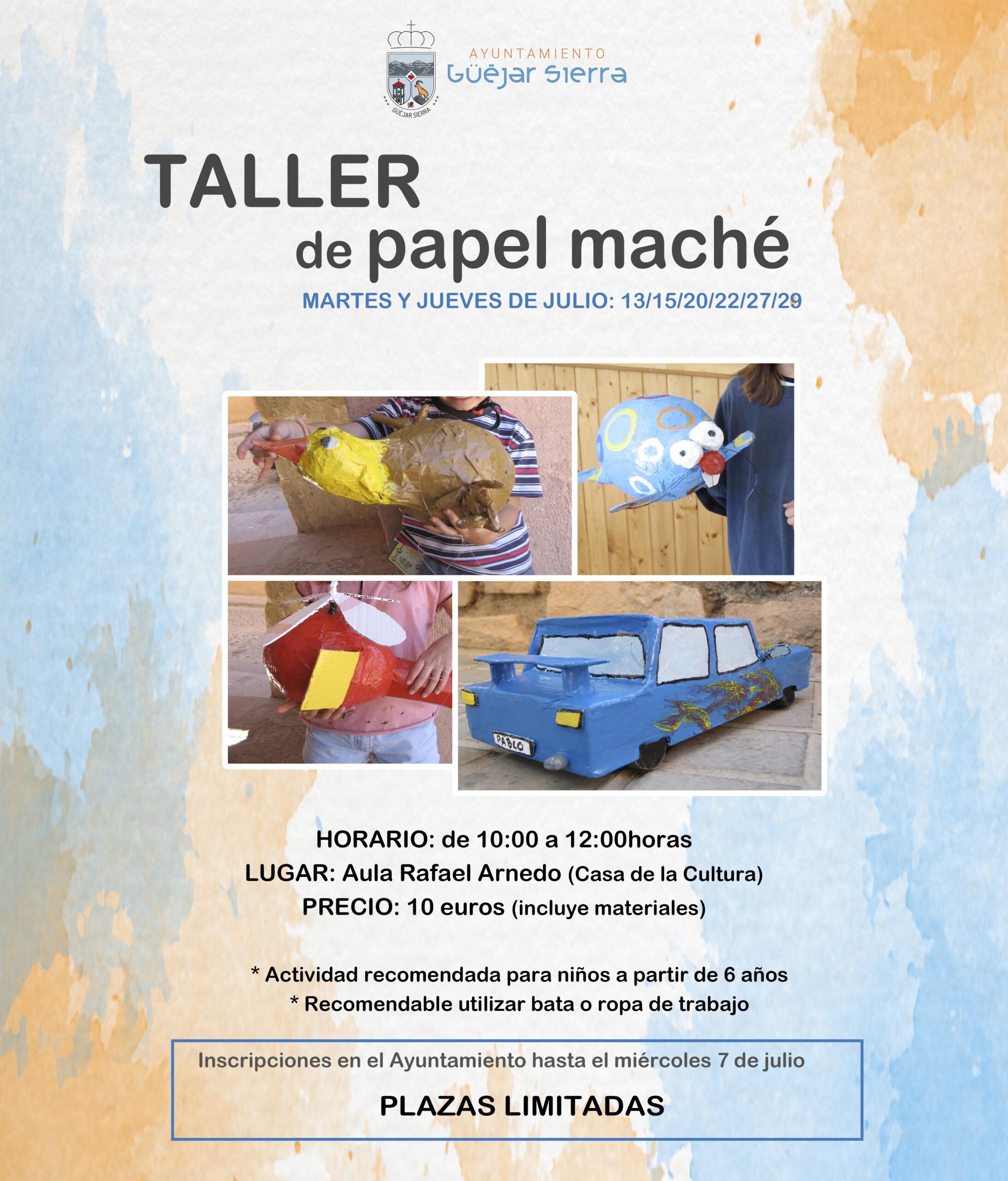 Taller de papel maché