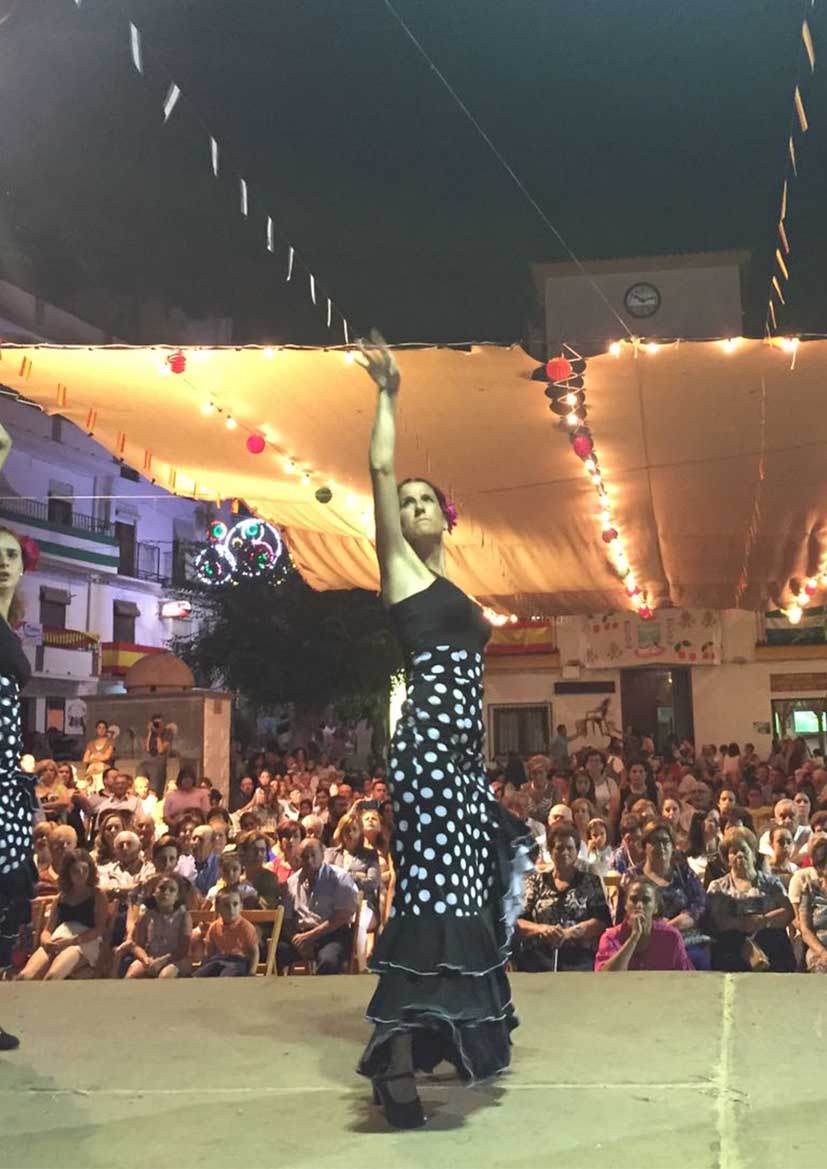 FIESTAS PATRONALES 2021- Velada flamenca. Escuela de baile Azahara y Miguel Almendros
