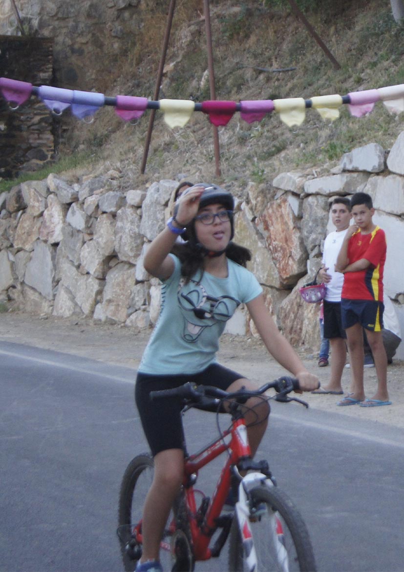 FIESTAS PATRONALES 2021- Carreras de cintas en bicicleta o patines (mayores de 7 años)