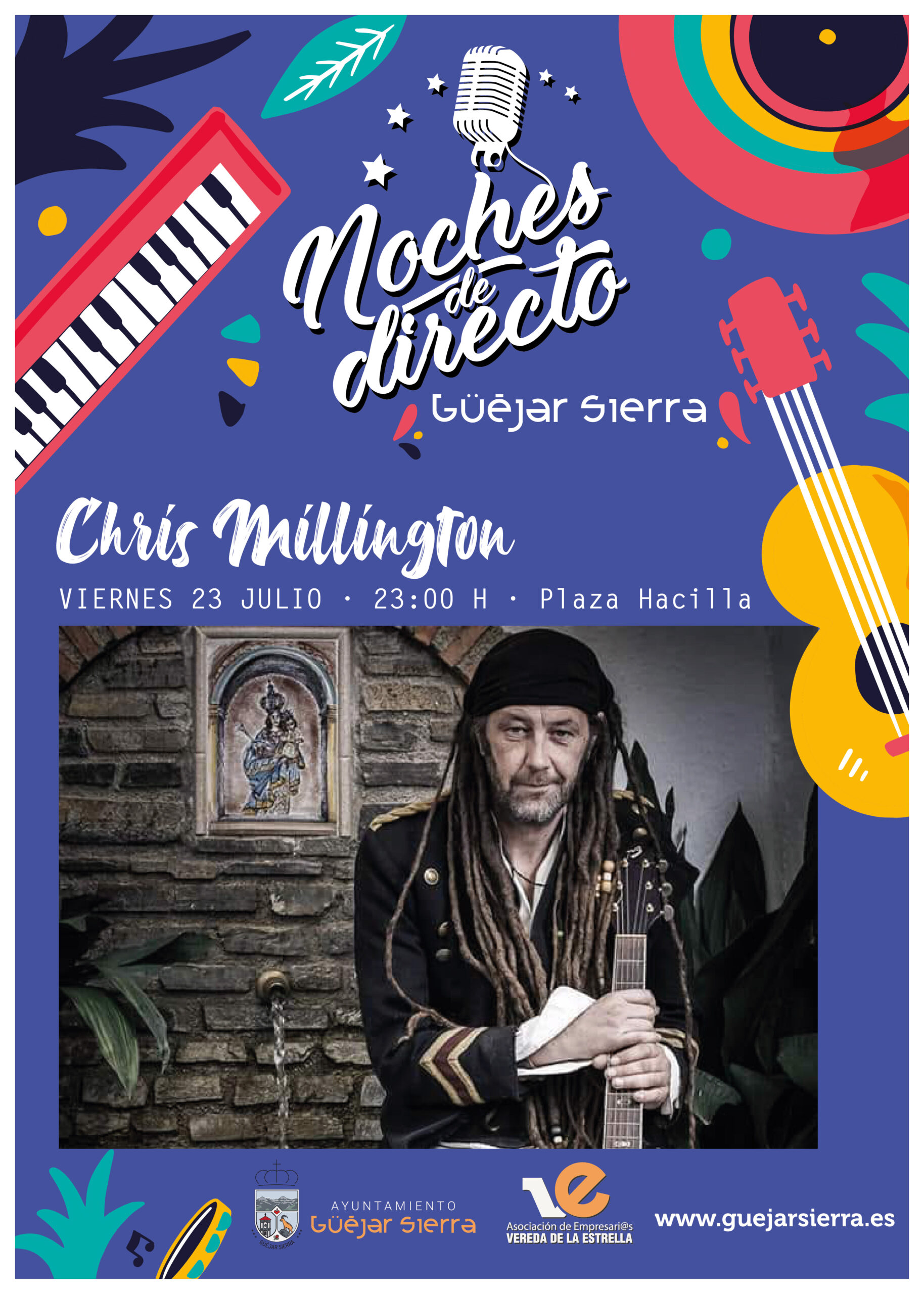 NOCHES DE DIRECTO – CHRIS MILLINGTON (Folk contemporáneo)