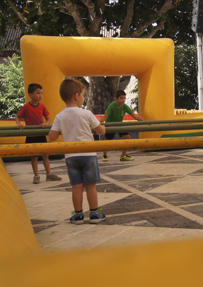 FIESTAS PATRONALES 2021- Hinchables de tiro con arco, diana y tiro penalti