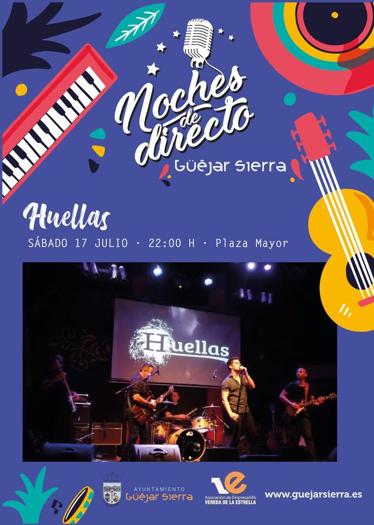 NOCHES DE DIRECTO – Huellas (Tributo Pop Rock 70′ a nuestros días)