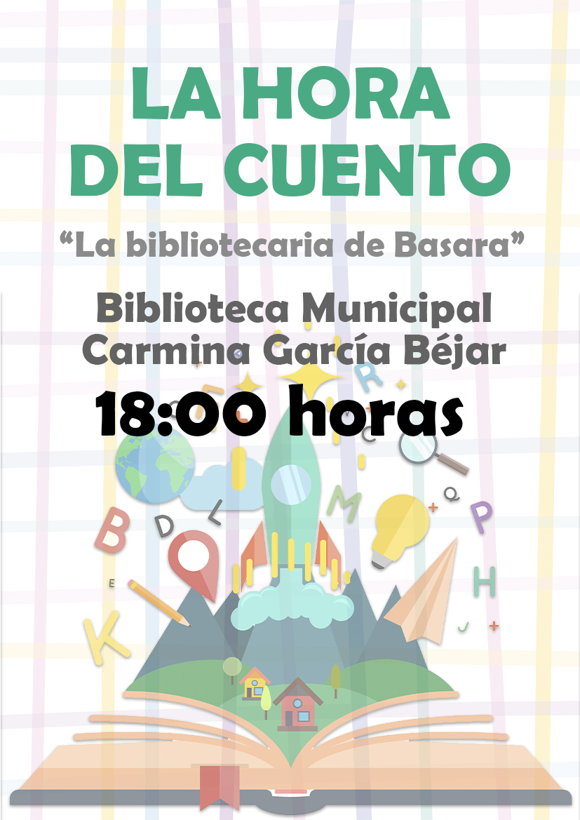 BIBLIOTECA – Hora del Cuento “La bibliotecaria de Basara”