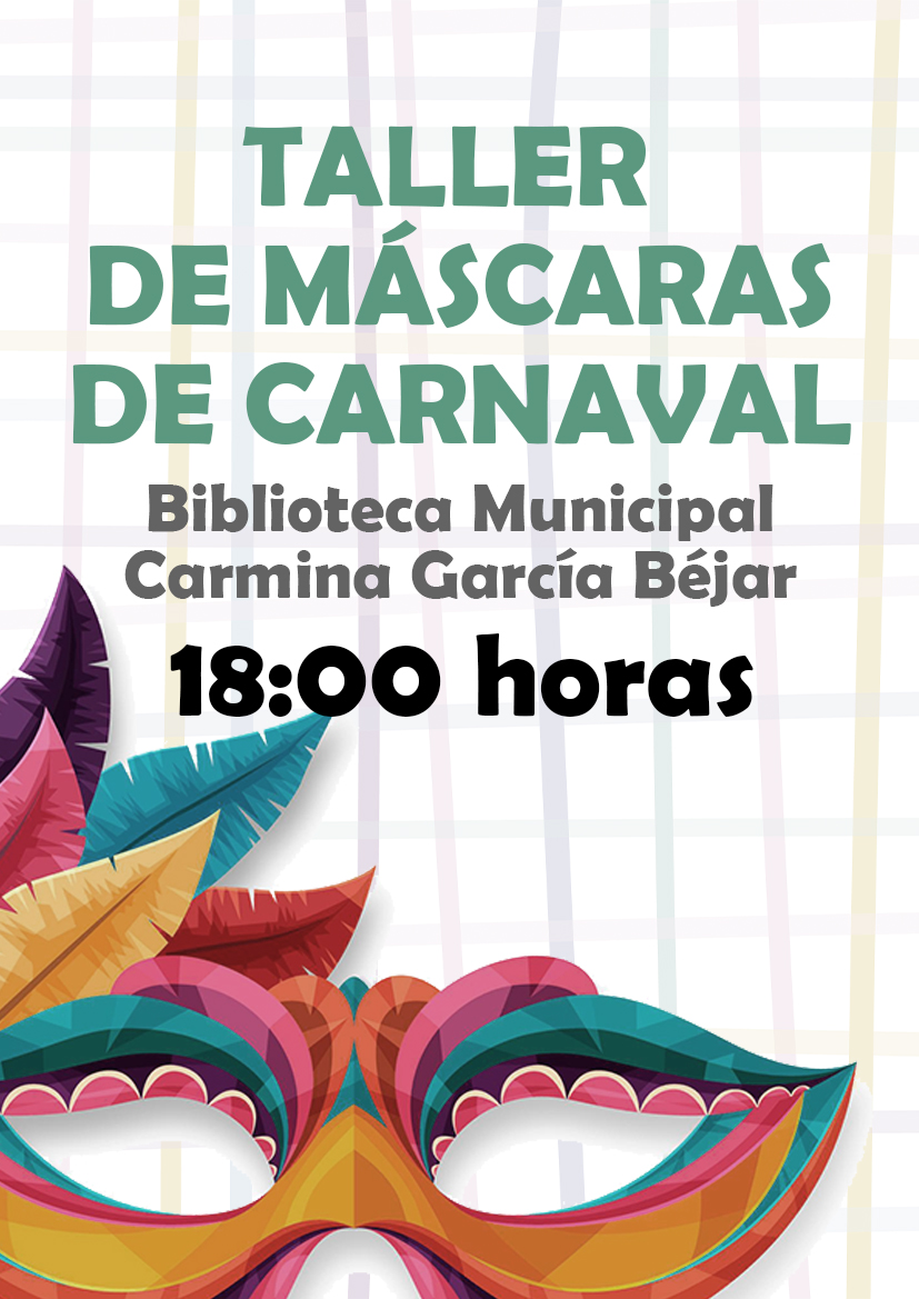 BIBLIOTECA – Taller de Máscaras de Carnaval
