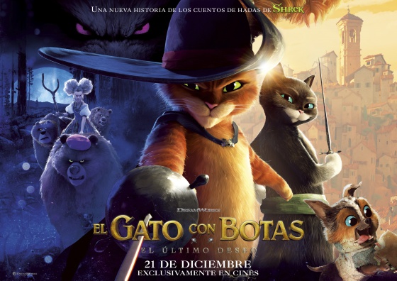 Cine Fórum “El gato con botas: el último deseo”