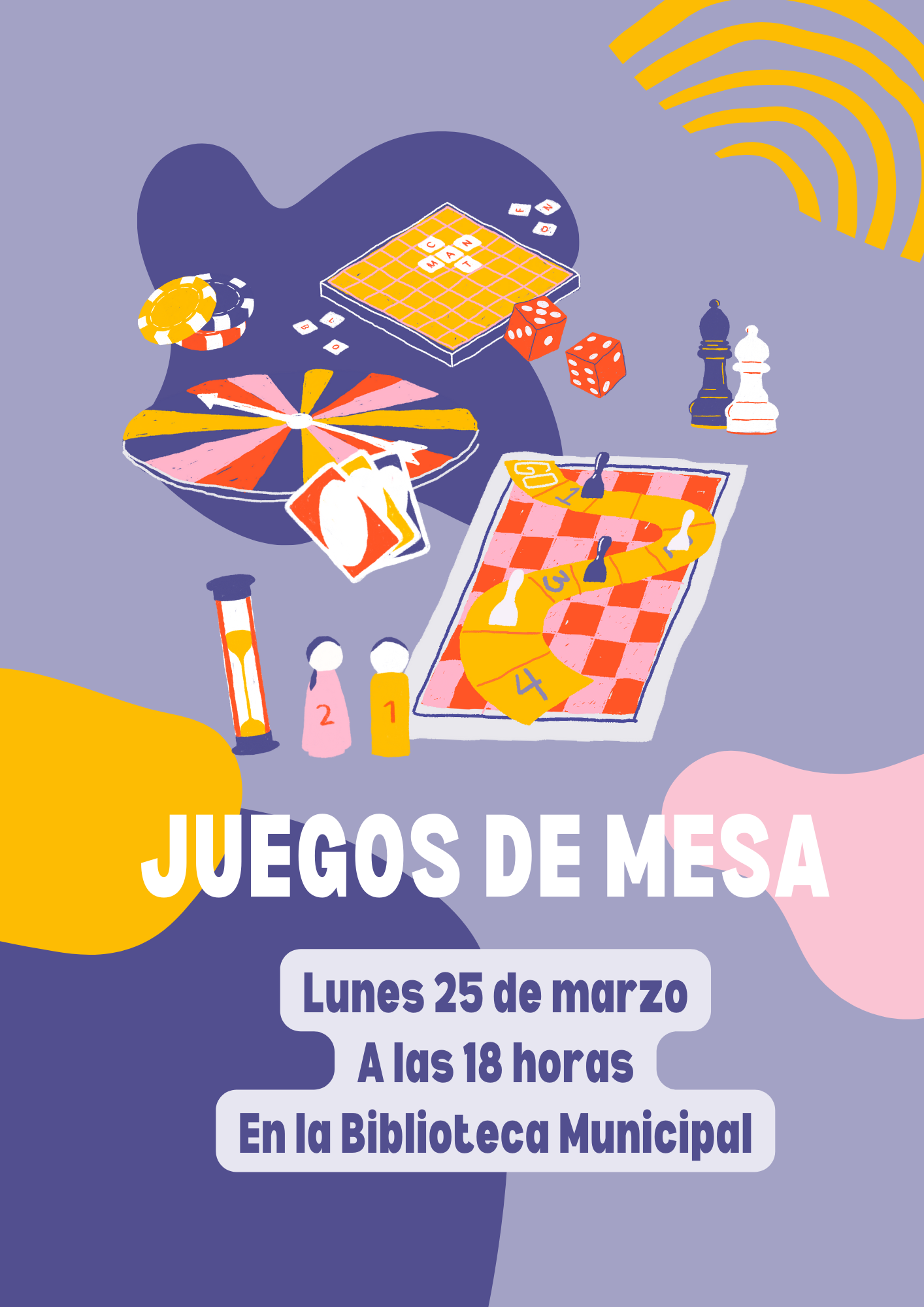 ¡Tarde de juegos de mesa!