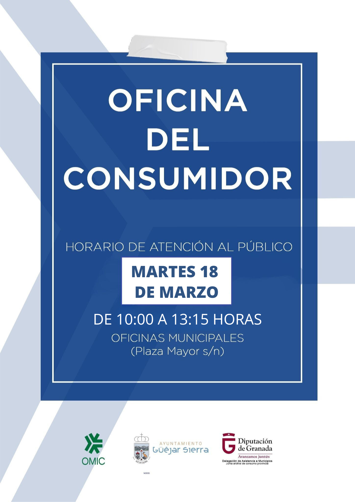 Oficina del consumidor martes 18 de marzo