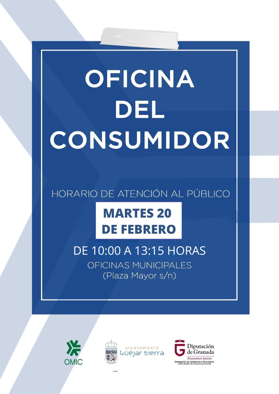 Oficina del consumidor martes 20 de febrero